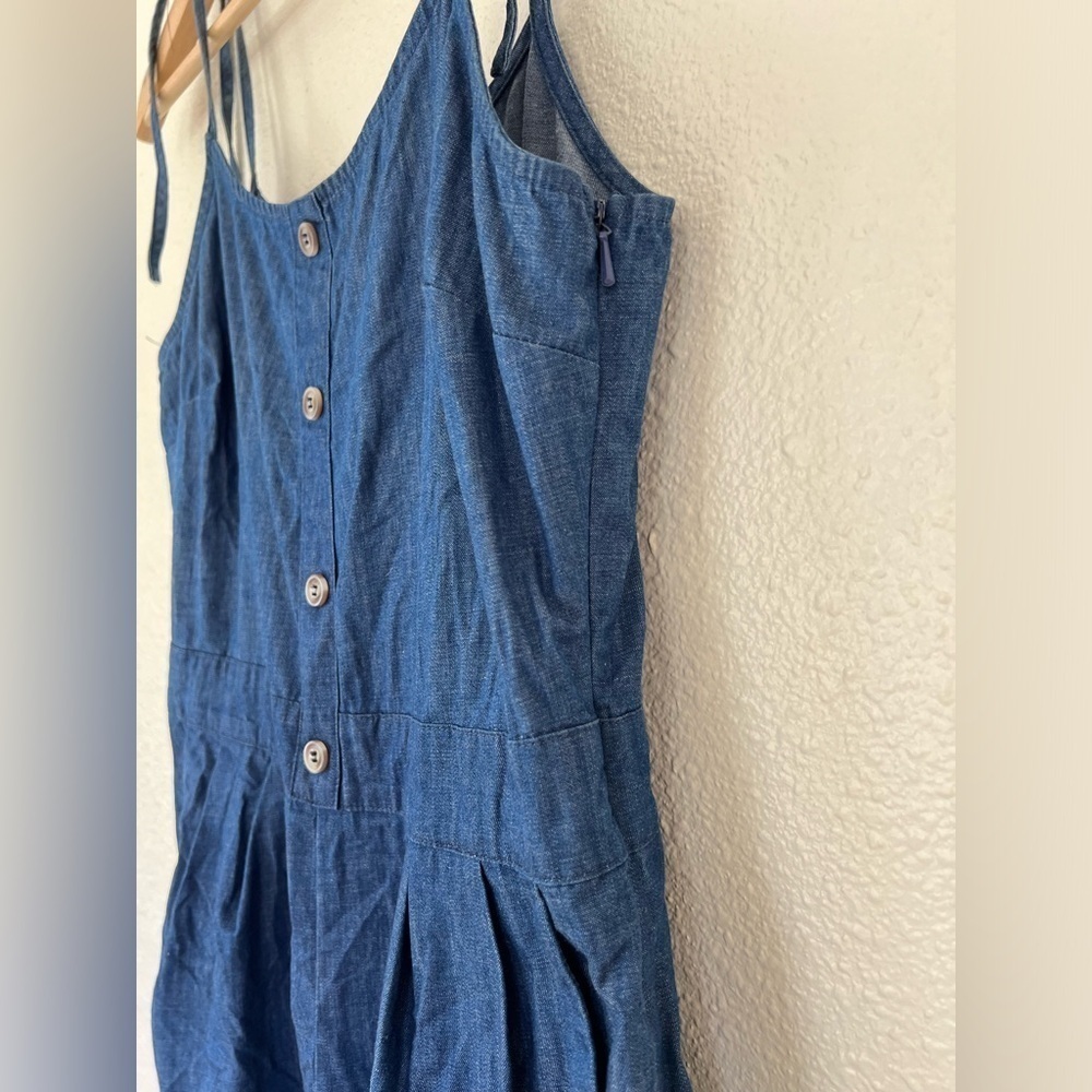 EVIDNT Chambray Jumpsuit - Picture 6 of 10